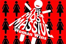 Most Massive Woman Wins graphic